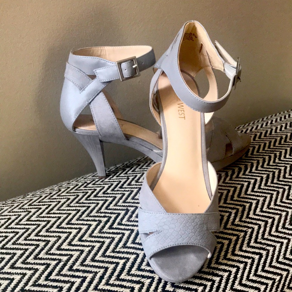 NINE WEST HEELS WORN ONCE